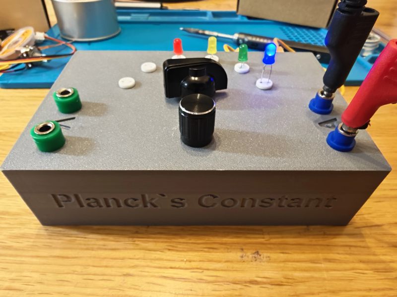 Planck's Constant LED Apparatus